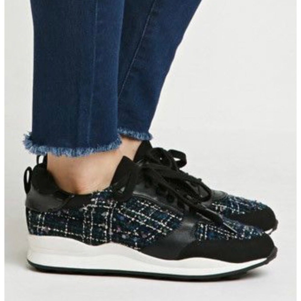 Forever 21 tweed sneaker